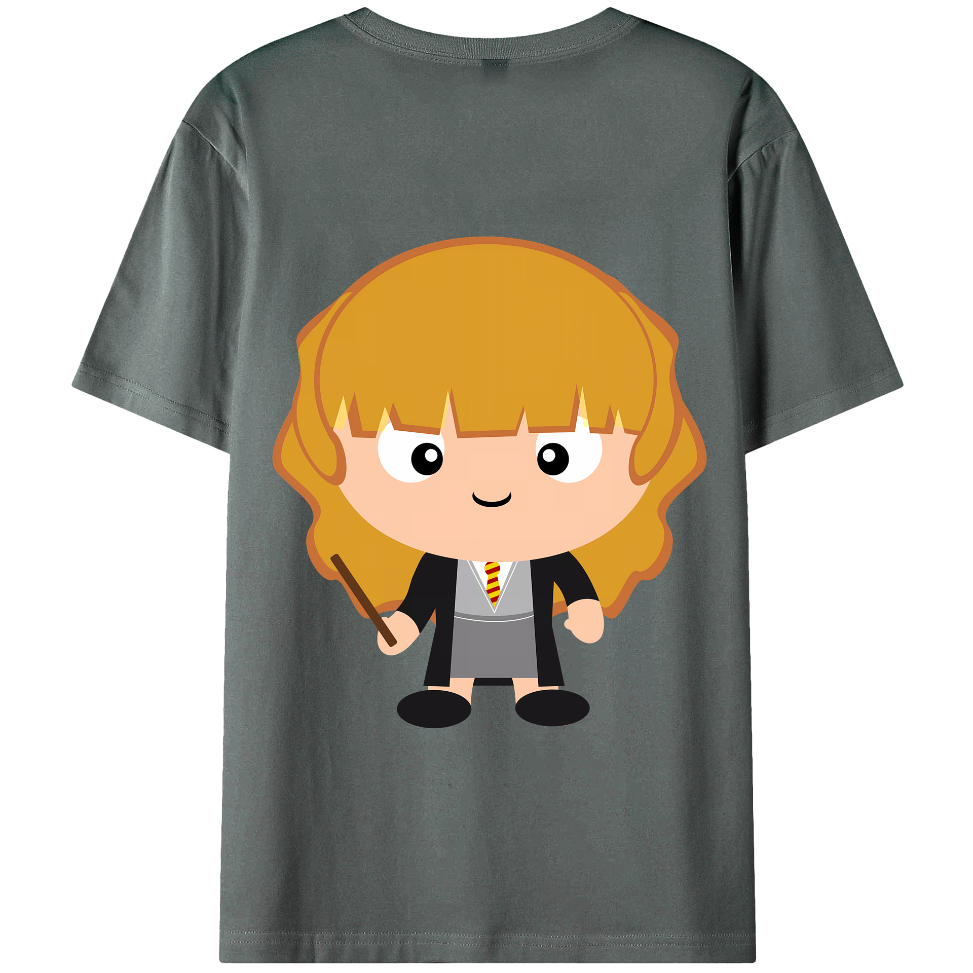 （画像用） Harry Potter ハリー・ポッターシリーズ 綿100％半袖Tシャツ（背面プリント）